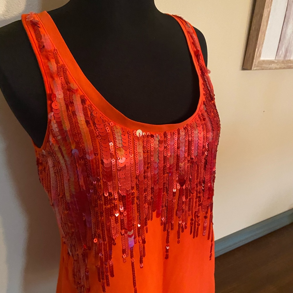 Express orange tank size small - Picture 3 of 5